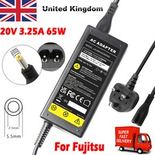 65W AC Adapter Charger For Fujitsu Lifebook AH530 A512 AH512 A532 A4177 V5535 UK