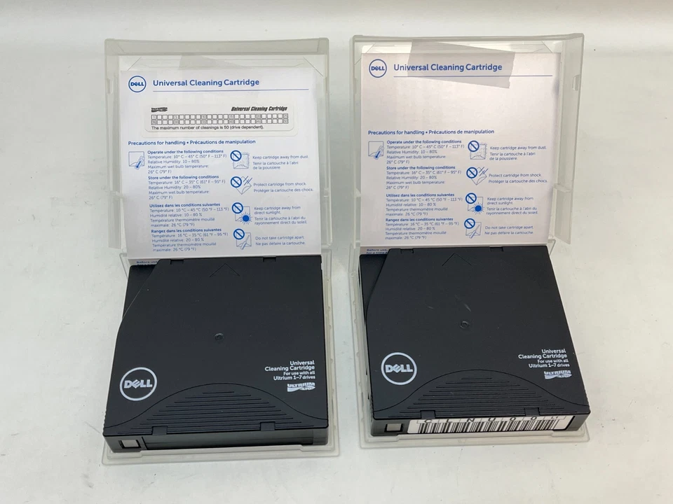 2 X Cinta LTO Biblioteca Cinta de Limpieza Cinta de Limpieza UN353 Foto 2 de 4