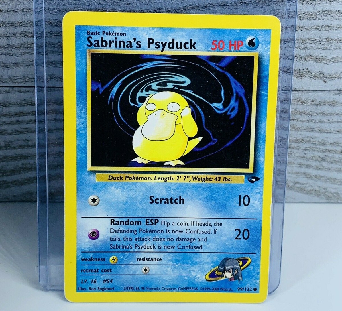 ポケモンカード Sabrina's Psyduck 50 HP英語版 1st Edition Sabrina's Psyduck 99/132 - Gym Challenge - Near Mint