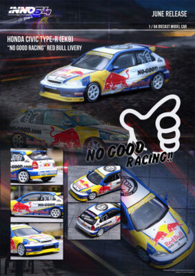 イノモデル Civic Type R EK9 NO GOOD RACING Amazon.co.jp: Inno Models 1/64 Honda Civic Type-R (EK9) No