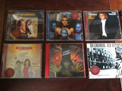 Udo Lindenberg [6 CD Alben] Alles Klar Andrea Doria Detektiv Dröhnland No Panic