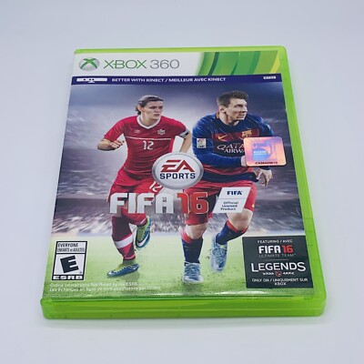 FIFA 16 English and French Version Xbox 360 - CIB with Manual and Insert Tested