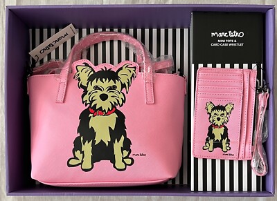 NWT Marc Tetro Women's Mini Tote Purse and Card Case Wallet