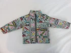 Burberry Children Good Knight Thomas Cartoon Print Jacket Fleece Lined Sz 12m