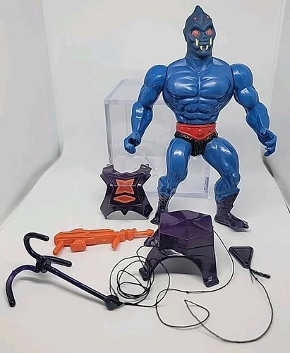 WEBSTER Vintage Motu Masters Of The Universe He-Man Action Figure BACKPACK BROKE