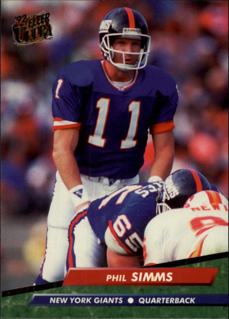 1992 Ultra #286 Phil Simms - NM
