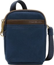 Travelon Unisex Anti-theft Courier Mini Crossbody Cross Body Bag