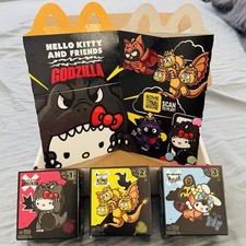   2026 McDonald  s Happy Meal Toy - COMBO BOX 1, 2, 3. HELLO KITTY AND FRIENDS