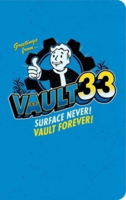 Official Hardcover Journal Of Vault 33