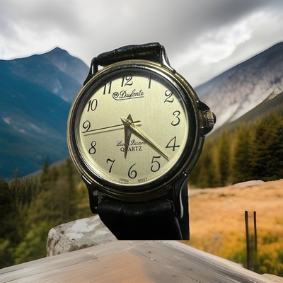 dufonte lucien piccard ladies watch, easy read number32mm Case,Fluted Bezel.
