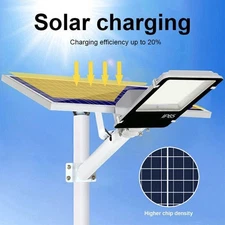 500W Solar Street Light Kit LED Outdoor Living Lamp for Garden Park Lighting
