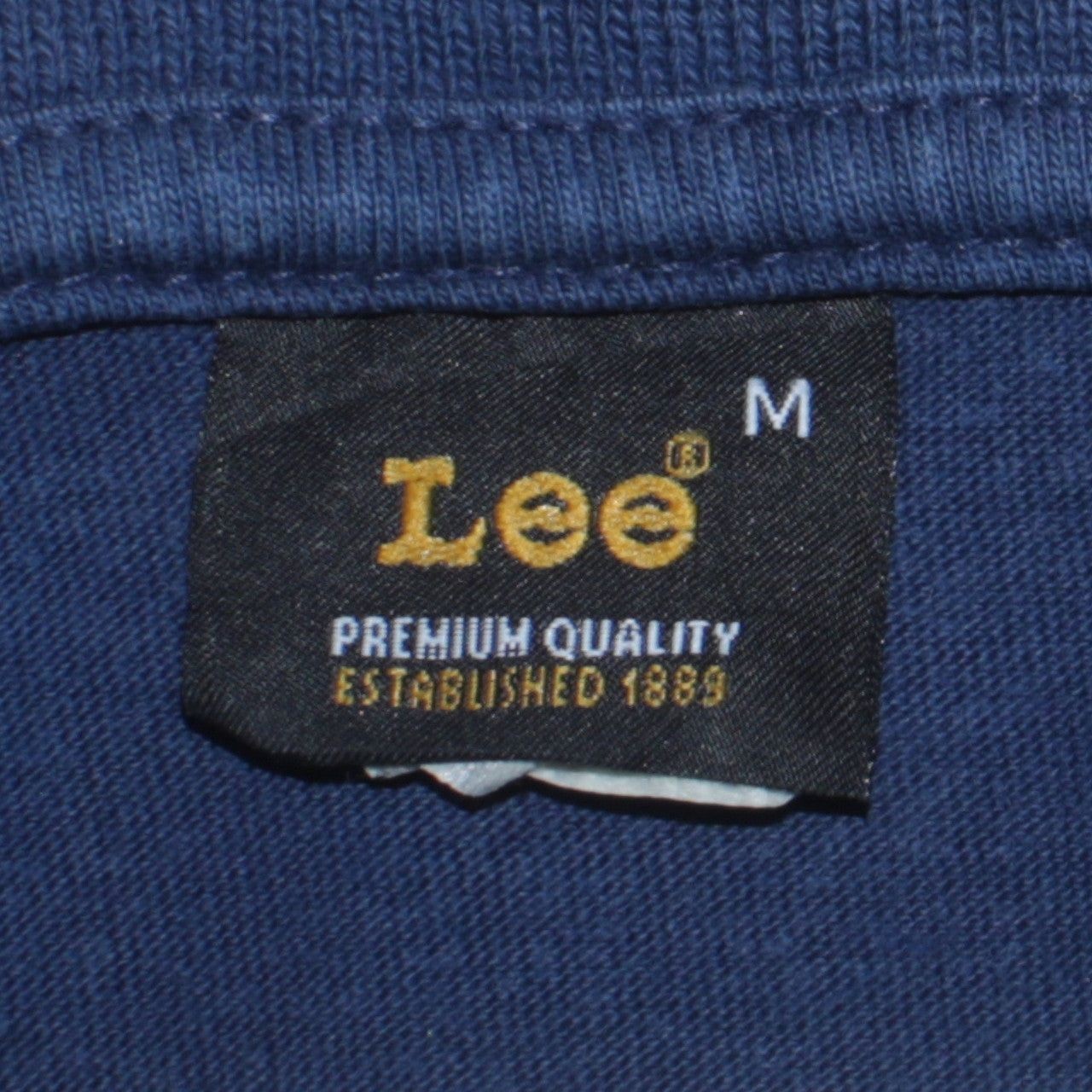 Lee Blue Polo Womens M image 7