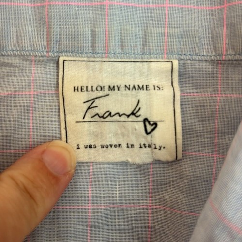Frank & Eileen entspanntes blau kariertes Button-Down-Baumwollhemd für Damen Large gebraucht, in einwandfreiem Zustand - Bild 5 von 11
