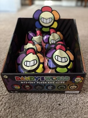 Dandy s World Blind Bag Mystery Plush Bag Clip New 6 Unopened CultureFly & Box