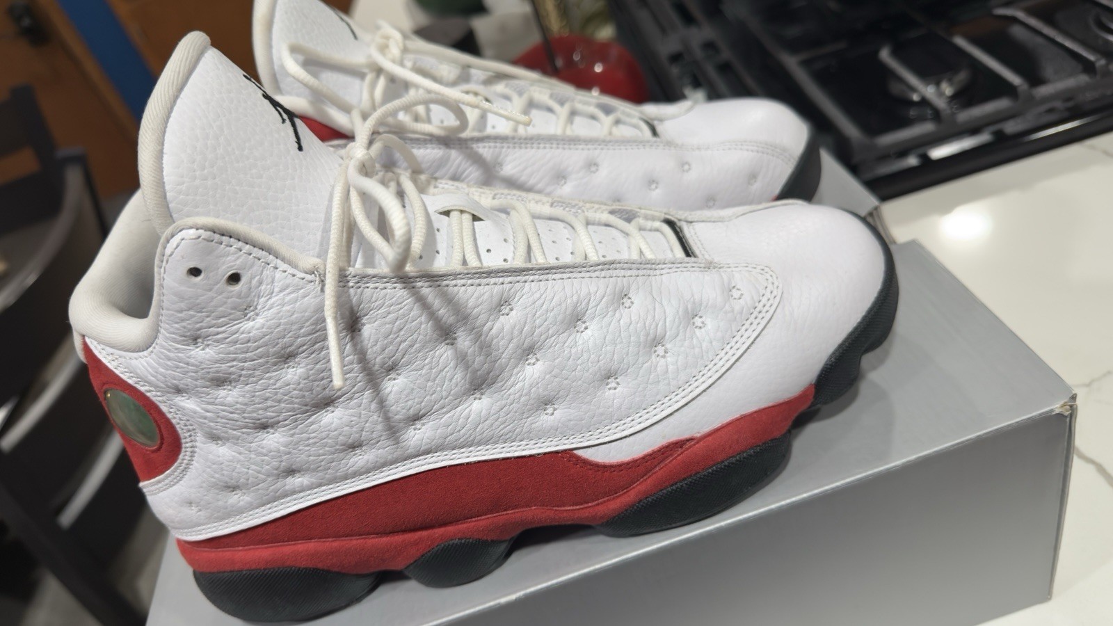 SAOLA Air Jordan 13 Chicago taglia 10 2017 retrò autentico