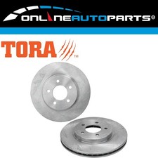 2 Front Disc Brake Rotors for Ford Escape ZB ZC ZD 4cyl 2.3L V6 3.0L 2006-2012