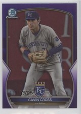 2023 Bowman Draft Chrome Purple Refractor 123/250 Gavin Cross #BDC-55 g1k
