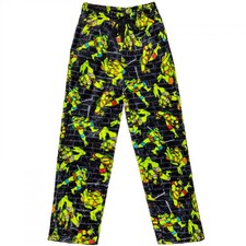 Teenage Mutant Ninja Turtles Brick Wall Men's Sleep Pants Multi-Color
