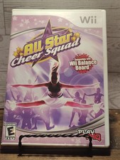 All Star Cheer Squad Nintendo Wii Tested CIB Complete 