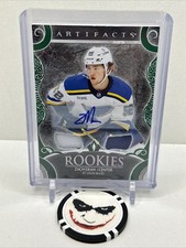 2024-25 UD Artifacts Zach Dean Jersey/Patch Autograph # 27/45