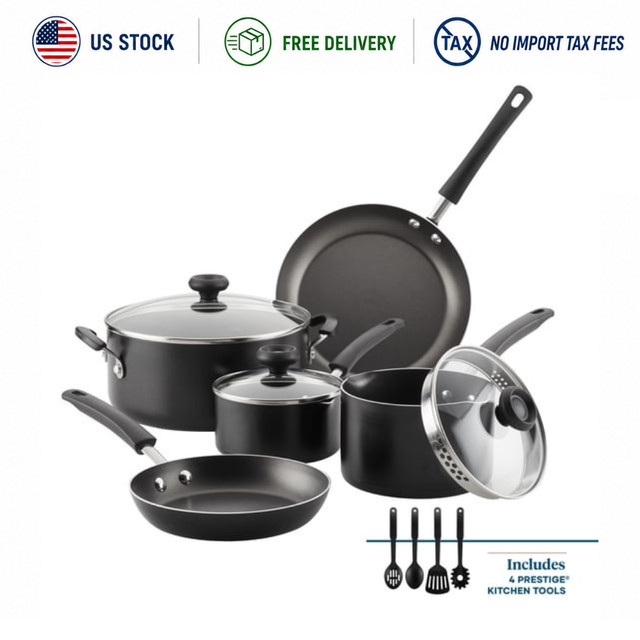 Farberware Radiant 12-Piece Nonstick Cookware Set