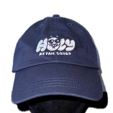 Neu: Holy M&uuml;tze Cap Cappy Rot Kappe Energy Retail Squad Getr&auml;nk rare Blau