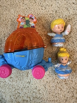 Fisher Price Little People Disney Princess Parade 2 Cinderella Pumpkin Float 