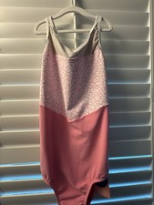NWT EVERY TURN GYMNASTICS DANCE leotard AM adult medium PINK