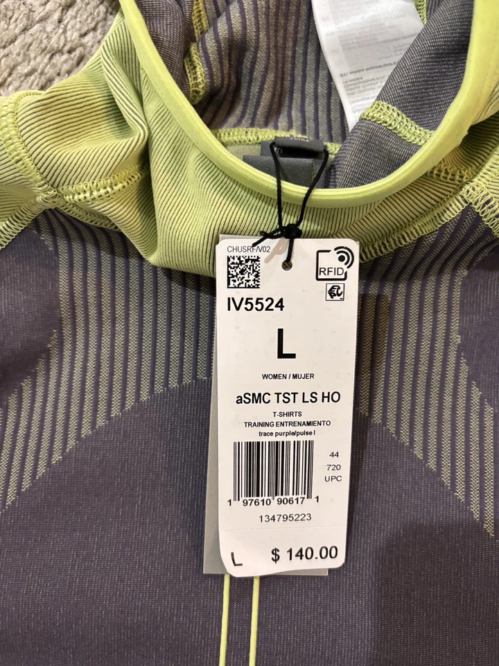  阿迪达斯Stella McCartney True Strength无缝上衣女式大号  — 第 4/4 张图片