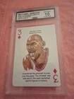 Michael Jordan 2005 Hero Black America Three of Diamonds Playing Card CGC 10 🔥