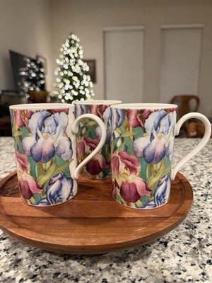 Vintage Dunoon China Coffee Tea Mug Cup Made In Scotland SET OF TWO Collectible 