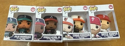 Funko Bitty Pop MLB Lot Of 4 Bitty Pops