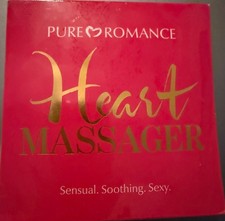 Pure Romance Heart Massager Click Activated Reusable New Sealed