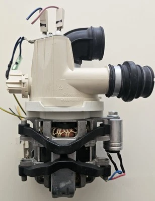 YXW50-2E 673001302001 Umwälzpumpemotor Geschirrspülmaschine mit Heizungelement  - Bild 1 von 4