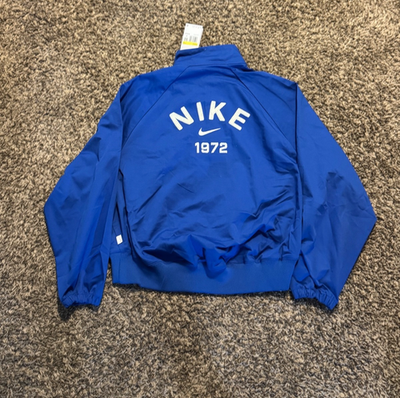 Nike Sportswear Collection Women's Oversized Twill 1/4-Zip Top Sz