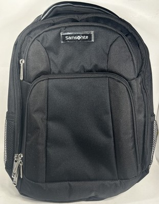 Samsonite Tectonic Laptop Backpack Black Business Travel Work Bag Tech-EUC-