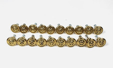 Lot of 20 | Brass Gold dresser, cabinet, Pull...