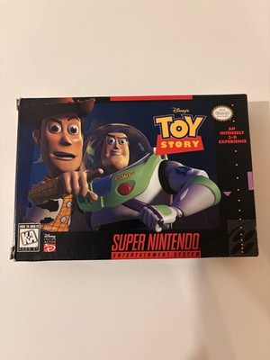 Disney Interactive Toy Story Super Nintendo SNES NTSC-U/C w/ Manual