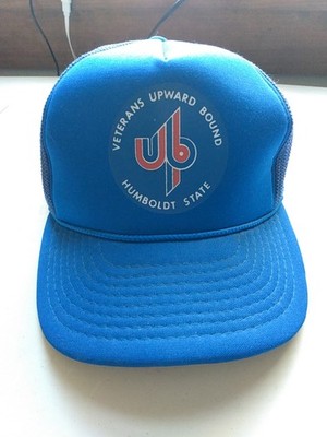 Nice Vintage Humboldt State University Veterans Upward Bound Hat Ball Cap HSU