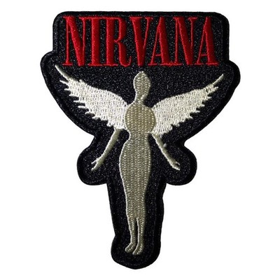 Nirvana Patch · In Utero Cut Out Angel · Band Aufnäher · Offizieller Merch
