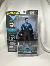 BendyFigs Noble DC Nightwing Action Figure - New In box Very Good Condition