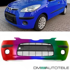 Hyundai i10 Stoßstange vorne 08-11 komplett mit Kühlergrill Gitter LACKIERT
