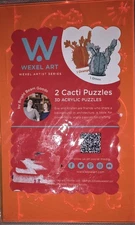 Wexel Art Wexel Artist Series 2 Cacti Puzzel 3D Acrylic Puzzel