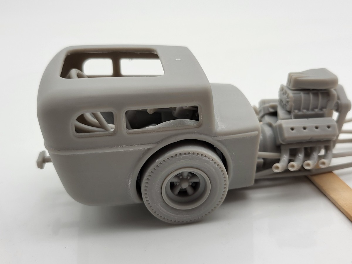 1950's Hot Rod Body Shell Old School Dragster 1/25 Scale Mode Kit