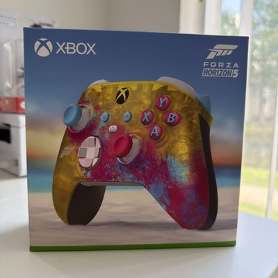 Microsoft Forza Horizon 5 Limited Edition Wireless X Box Controller Transparent 