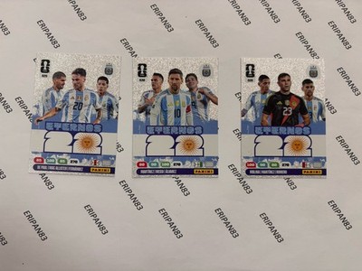 FIFA World Cup Panini 2026 Eternos X3 ADRENALYN XL N.628-N.629-N.630 RARE CARDS