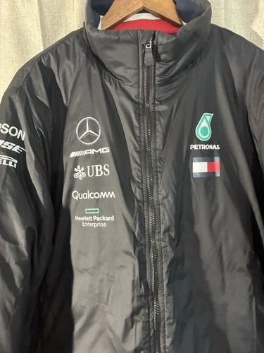 Mercedes-AMG Motorsport Petronas Full Zip F1 Team Softshell Puffer Jacket XXL image 2