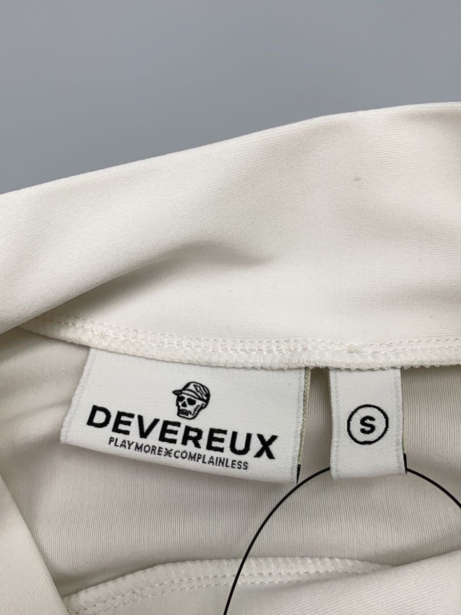 ALTRA T DEVEREUX GOLF T manica lunga altre marche S poliestere stampa bianca usata