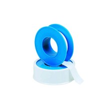 White Blue PTFE Thread Seal Tape 1 2 in x 260 in for Plumbing and Repairs