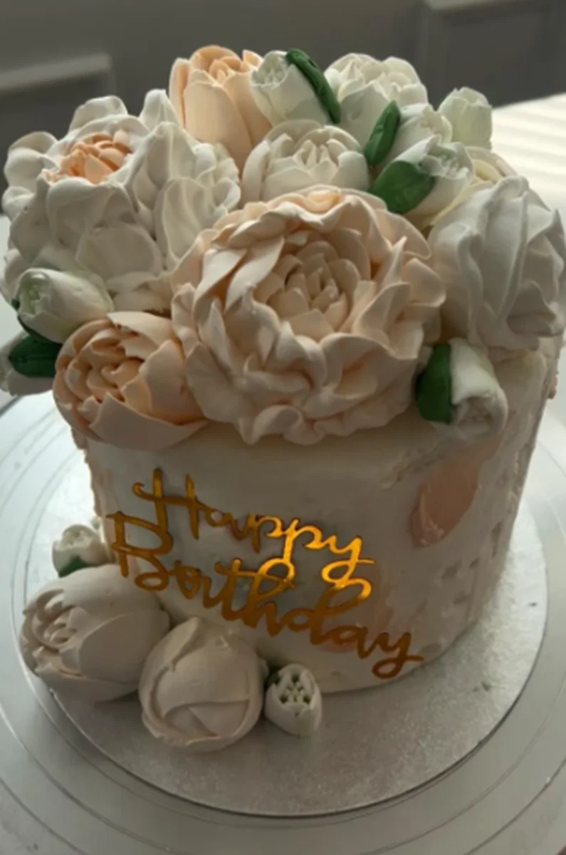 Essbare Blumen Hochzeitstorte Topper Marshmallow Süßigkeiten Geburtstagsgeschenk